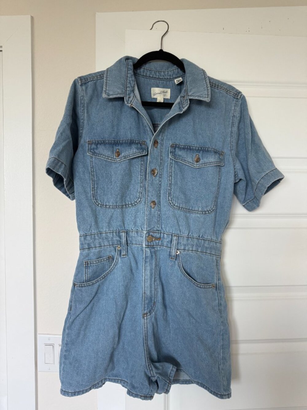 Universal Thread Denim Coveralls NWT size 8